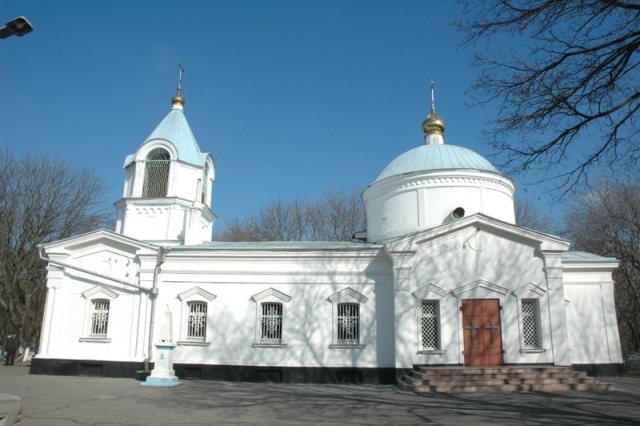 Храм всех святых на старом кладбище Таганрога, в котором отпевали генерала Павла Карловича фон Ренненкампфа