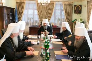 Заседание Св. Синода УПЦ 23 декабря 2014 года