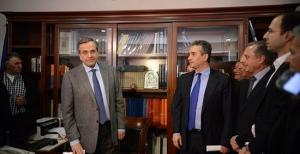 Премьер министр Греции в кабинете мэра г.Филиатес