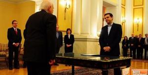 А.Ципрас приносит клятву президенту Греции
