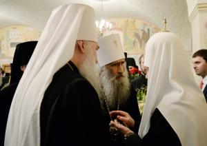Архиереи РПЦ поздравляют Патриарха Кирилла с 6-й годовщиной интронизации