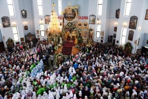 Богослужение Патриарха Кирилла в Бресте