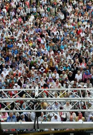 Тысячи верующих пришли на Патриаршее богослужение в Бресте