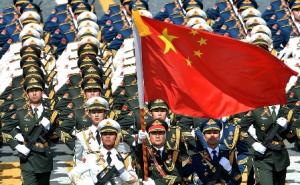 Парад китайских военных