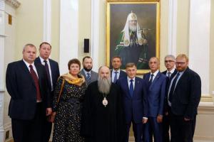Митрополит Варсонофий встретился с депутатами Санкт-Петербурга