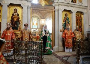 Патриарх Кирилл возглавил торжества в честь 600-летия Иоанно-Предтеченскоо женского монастыря