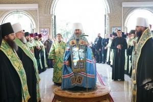 Блаженнейший митрополит Онуфрий в ходе визита в Горловскую епархию