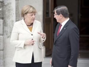 Меркель и Давутоглу