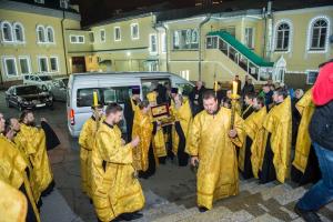 Мощи св. Владимира прибыли в Новосибирскую епархию