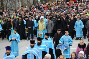 Крестный ход в Нижнем Новгороде, 4.11.2015