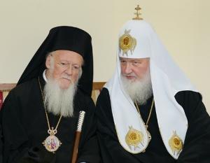 Святейшие Патриархи Кирилл и Варфоломей