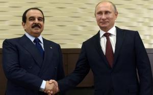 В.Путин и король Бахрейна