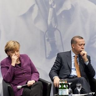 Ангела Меркель и Реджеп Эрдоган