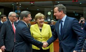 Лидеры стран ЕС приветствуют турецкого премьера Давутоглу