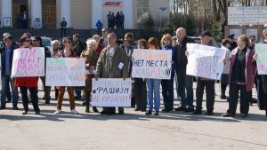 Митинг в Перми против секты Хабарда