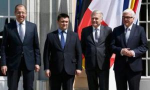 Министры иностранных дел России, Германии, Франции и Украины