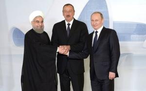 Хасан Рухани, Ильхам Алиев и Владимир Путин