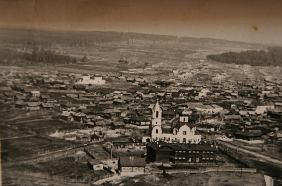 Старопышминск и Сретенская церковь
