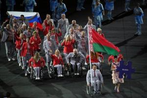 Белорусские спортсмены вынесли флаг России на церемонии открытия Паролимпиады-2016 в Рио