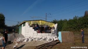 Разрушенный храм УПЦ в селе Боровая Киевской области