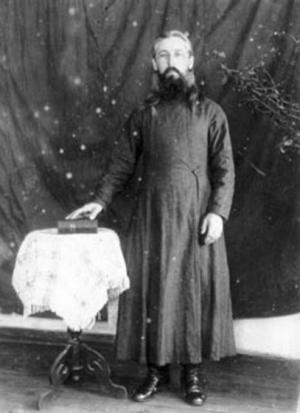 Священномученик Александр Аксенов в ссылке. 1930г.