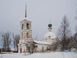 Благовещенская церковь в бывшем селе Трофимовское Первомайского района Ярославской области