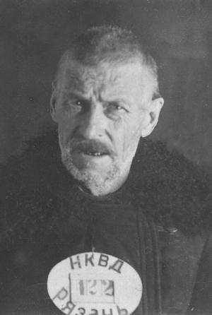 Священник Гавриил Масленников в тюрьме НКВД. 1937г.