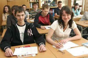 Русскоязычные школьники в Эстонии