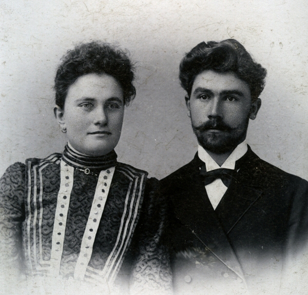 Василий Андреевич Покровский с супругой