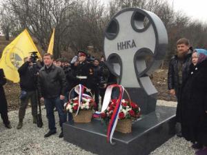 Памятник десантникам 6-й роты в Чечне