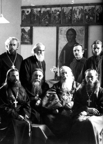 День Вознесения Господня 12/25 июня 1933. Рукоположение Михаила Васнецова во иерея.