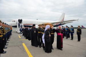 Мощи св.Николая прибыли в Москву