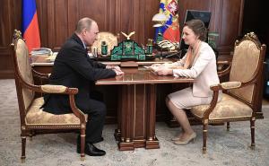 Владимир Путин и Анна Кузнецова