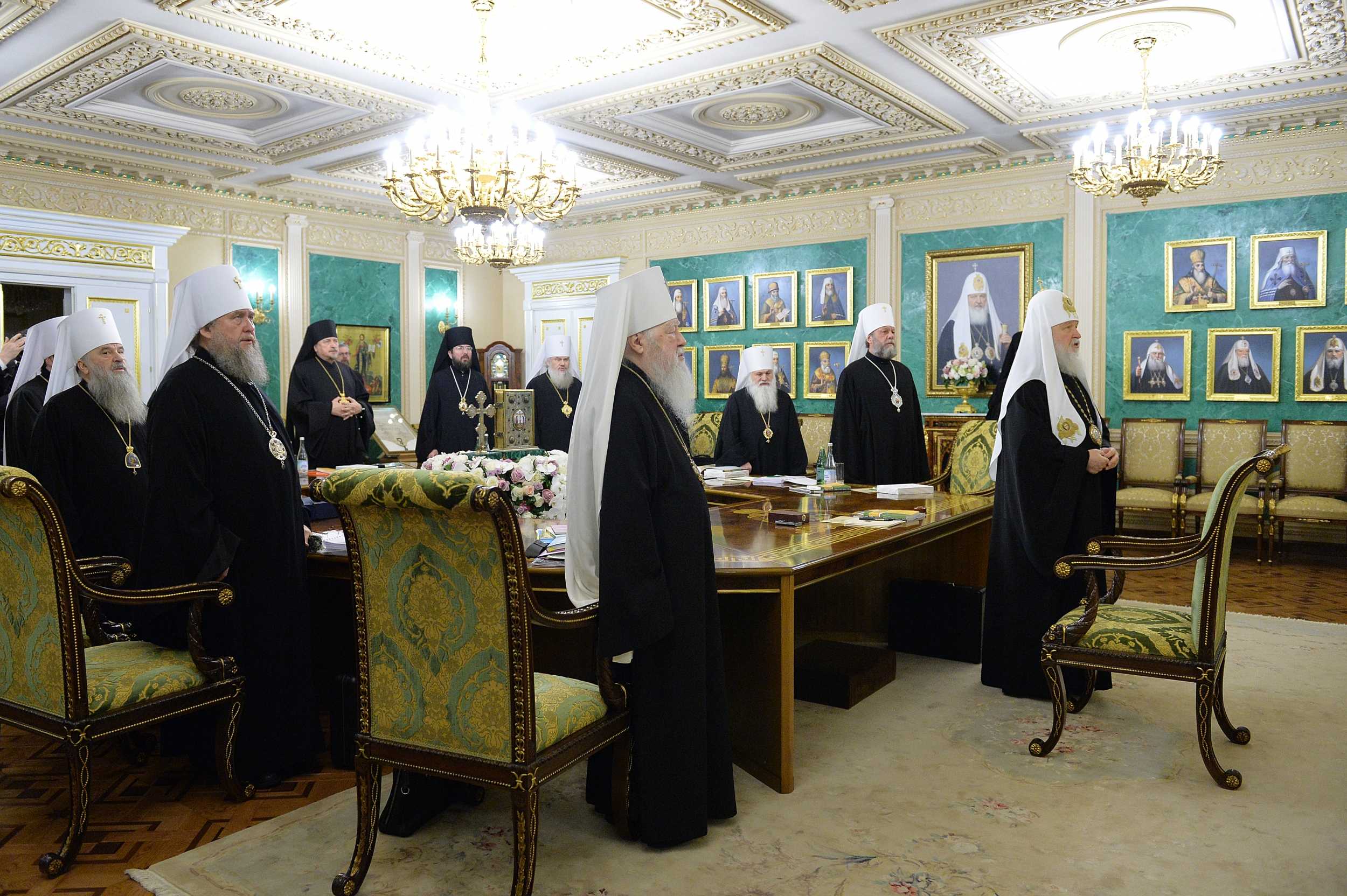 Заседание Св. Синода РПЦ 28 декаюря 2017 года