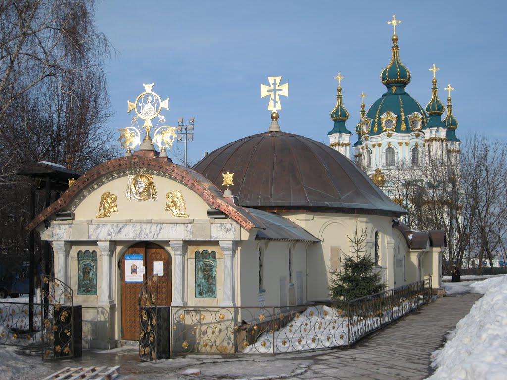 Храм Десятинного монастыря Киева, который хотят снести украинские власти