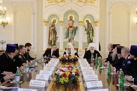 Патриарх Кирилл встретился с российскими казаками