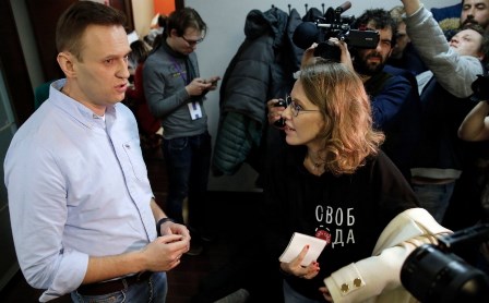 Навальный и Собчак