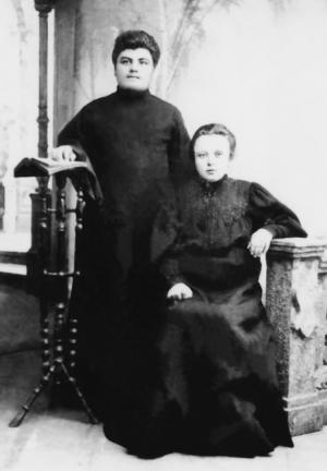 Диакон Михаил Вотяков (1881-1931) с супругой Анной