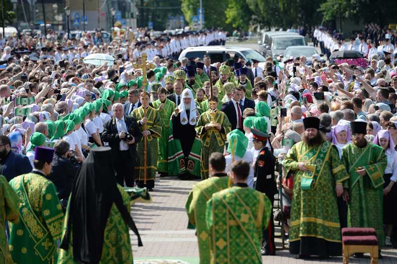 Патриарх Кирилл в Вологде