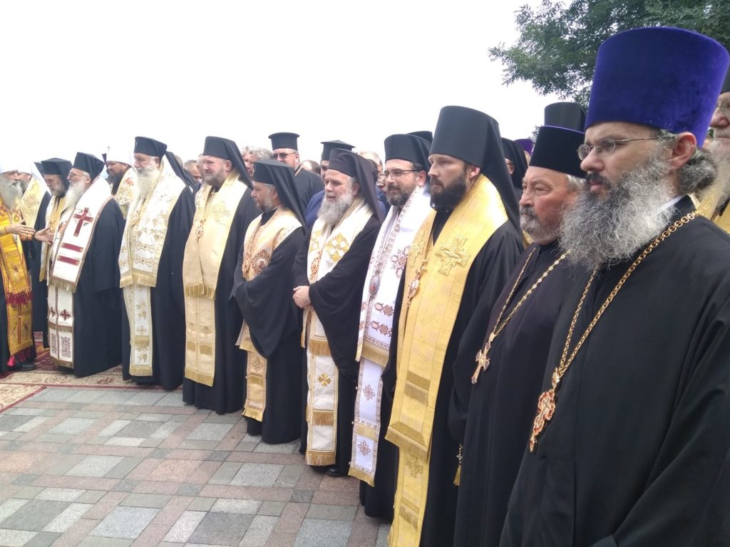 Представители 12 Поместных Православных Церквей на Киевских торжествах
