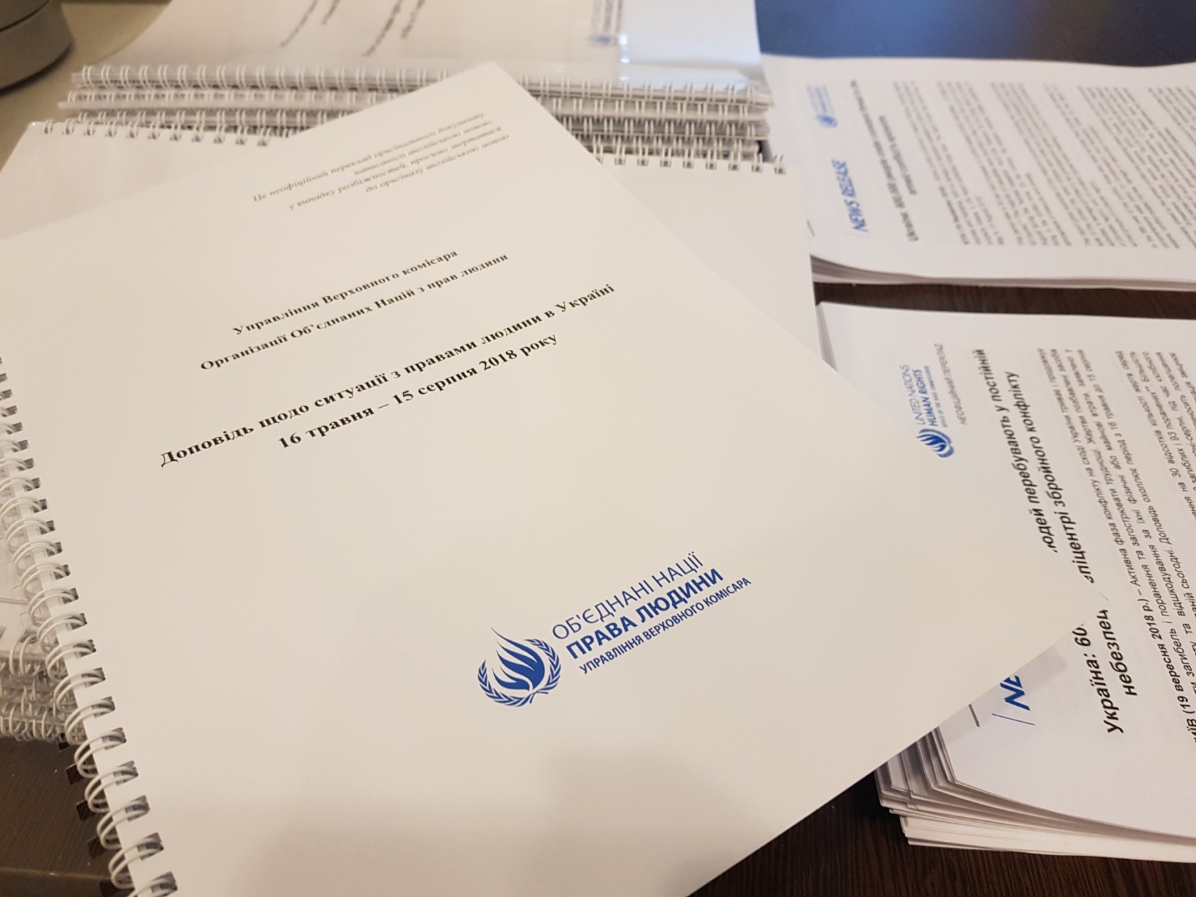 Доклад Мониторинговой миссии ООН по правам человека на Украине