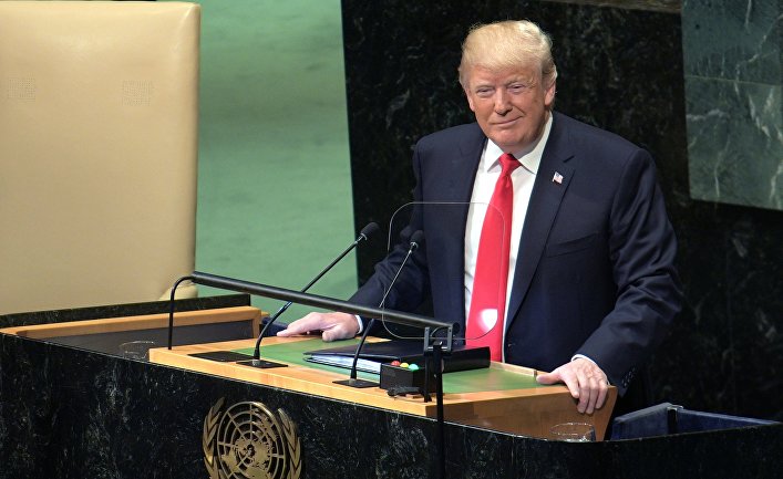 Дональд Трамп в ООН