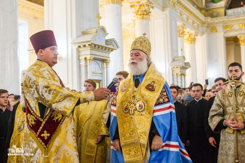 Блаженнейший Патриарх Александрийский Феодор в Одессе
