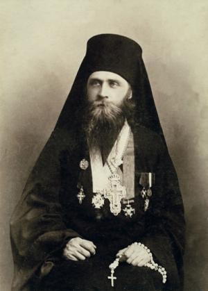 Архимандрит Лаврентий (Князев, 1877-1918). Фото 1917г.