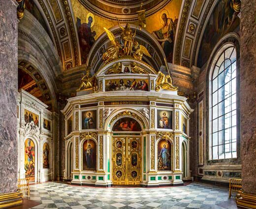 Придел святой вмч. Екатерины в Исаакиевском соборе Санкт-Петербурга