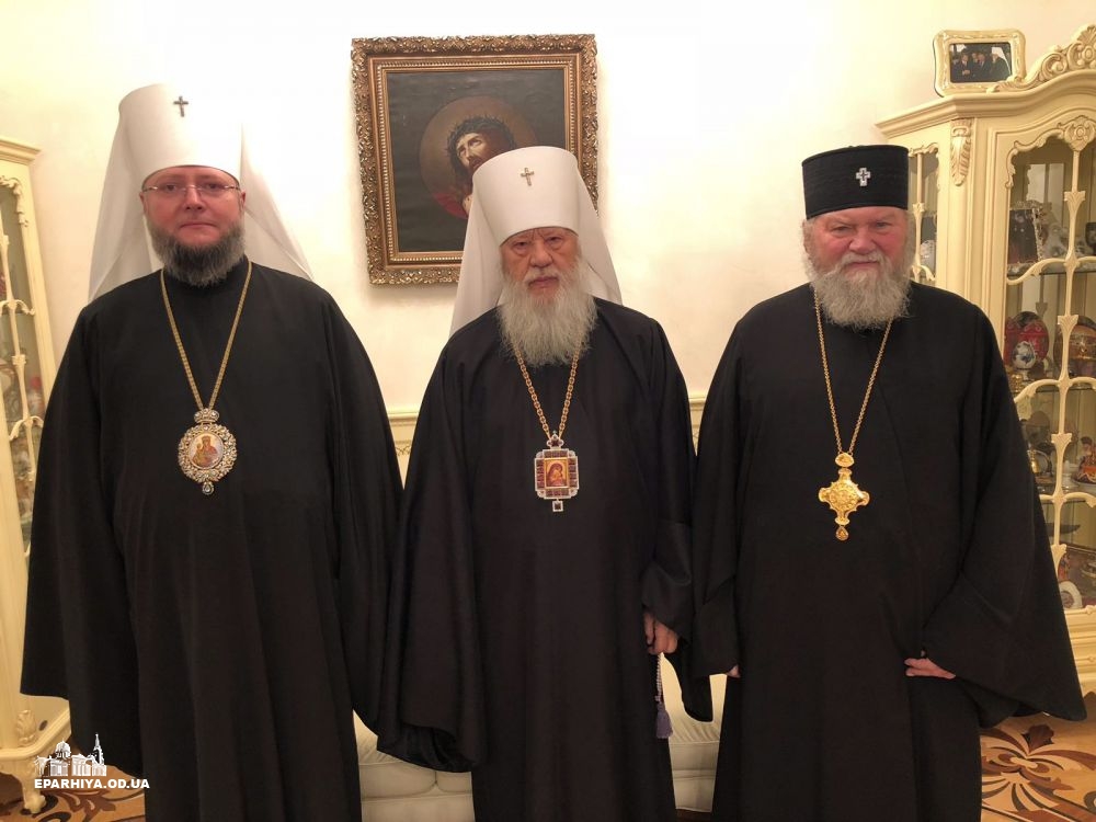 Архиепископ Пражский и Чешских земель Михаил в ноябре 2018 года посетил с братским визитом Одесскую епархию
