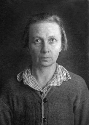 Милица Ивановна Кувшинова (1891-1938). Москва, тюрьма НКВД. 1938г.
