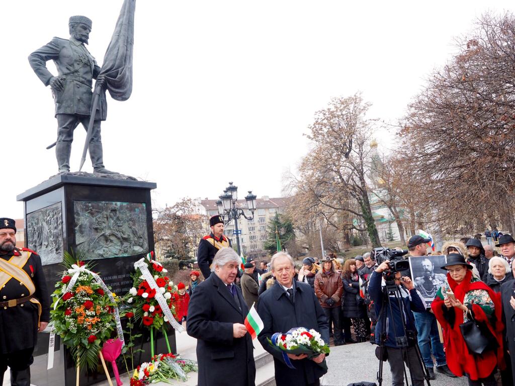 Торжества в Софии в честь освобождения Болгарии от турецкого ига