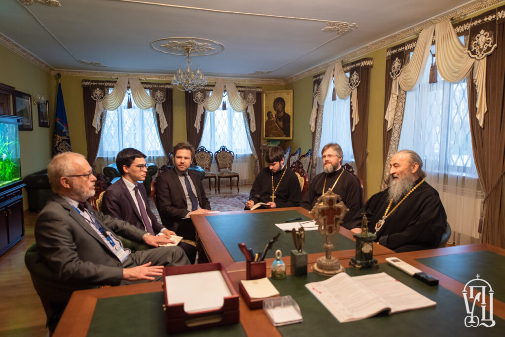 Предстоятель УПЦ встретился с председателем Миссии ОБСЕ по наблюдению за выборами на Украине