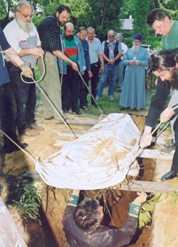 Обретение мощей священномученика Сергия Флоринского 2 июля 2003 г.